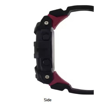 Casio G-Shock Digital Watch, G-Shock Move, GBD-800 Series, GBD800-1, Black & Red