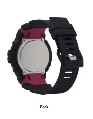 Casio G-Shock Digital Watch, G-Shock Move, GBD-800 Series, GBD800-1, Black & Red