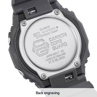 Casio G-Shock Analog Digital Watch, 2100 Series, GA2100CM-8A, Pink & Grey Camo