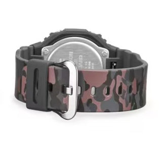 Casio G-Shock Analog Digital Watch, 2100 Series, GA2100CM-8A, Pink & Grey Camo
