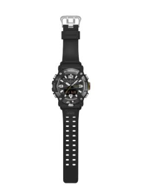Casio G-Shock Analog Digital Watch, Master of G-Land, Mudmaster, GGB100XMB-1A, Silver & Matte Black