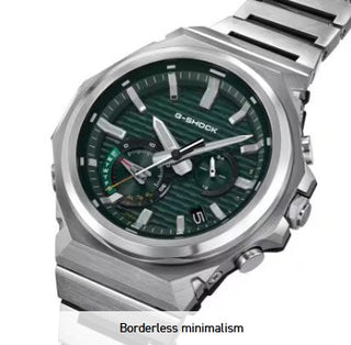 Casio G-Shock Analog Watch, G-Steel, GST-B1000 Series GSTB1000D-3A, Green & Stainless Steel