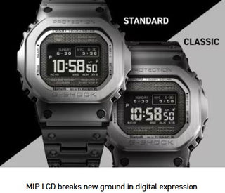 Casio G-Shock Digital Watch, Full Metal, 5000 Series, GMWBZ5000D-1, Silver