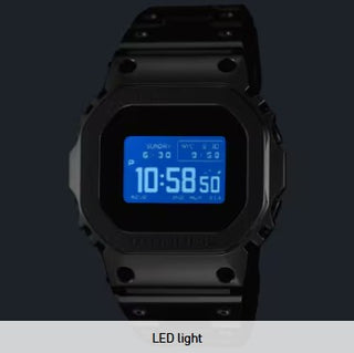 Casio G-Shock Digital Watch, Full Metal, 5000 Series, GMWBZ5000D-1, Silver