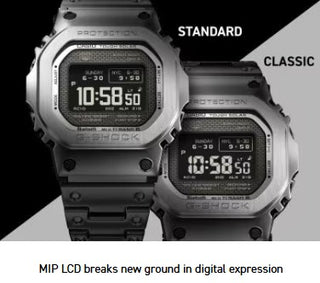 Casio G-Shock Digital Watch, Full Metal, 5000 Series, GMWBZ5000BD1, Black & Gold
