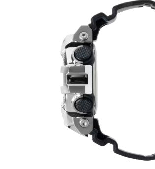 Casio G-Shock Analog Watch, G-Steel, 700 Series, GM700-1A, Black & Silver