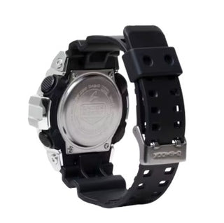 Casio G-Shock Analog Watch, G-Steel, 700 Series, GM700-1A, Black & Silver
