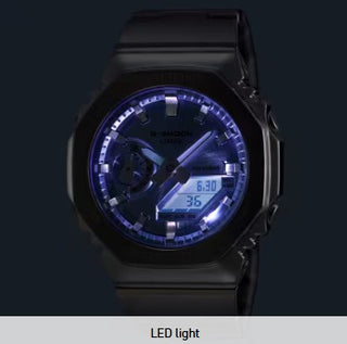 Casio G-Shock Analog Watch, G-STEEL, 2100 Series, GM2110D-2A, Sky Blue & Stainless Steel