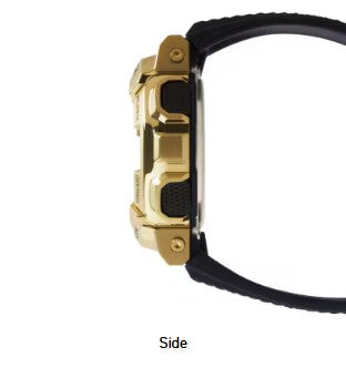 Casio G-Shock Analog Digital Watch, G-STEEL, GM-110 Series, GM110G-1A9, Black & Gold