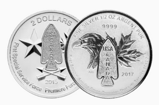 1/2 oz Random Year First Special Service Force Silver Coin | Royal Canadian Mint