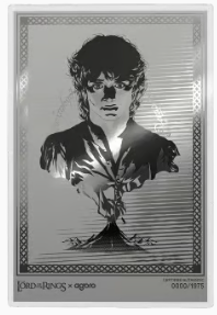 5 gram Lord of the Rings Trilogy: Frodo's Journey Silver Foil | Agoro by New Zealand Mint