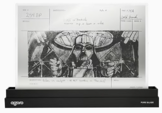 1 oz Star Wars Storyboard Sketch Series: Darth Vader Trench Run Silver Foil | Agoro by New Zealand Mint