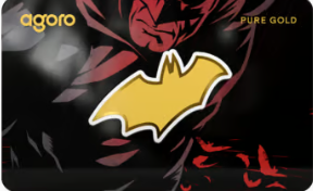 0.1 gram Batman Emblem Shaped Proof Gold Coin | Agoro by New Zealand Mint