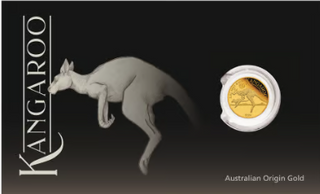 0.5 gram 2026 Australian Mini Roo Proof Gold Coin in Card | Perth Mint