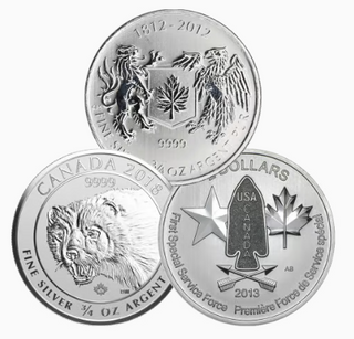 3/4 oz Assorted Silver | Shipping Immediately