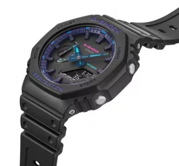 Casio G-Shock Analog Digital Watch - GA2100VB-1A, 2100 Series