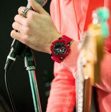 Casio Gents G-Shock Analog Digital Watch, GA2200SKL-4A Limited Edition, Sound Wave Series