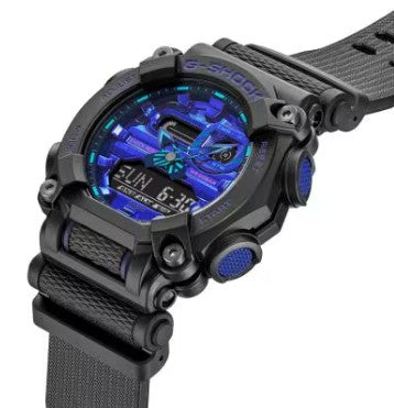 Casio G-Shock Analog Digital Watch, Virtual Blue Series GA900VB-1A