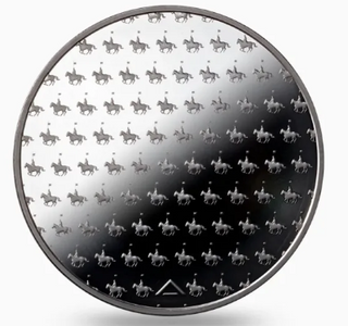 Royal Canadian Mounted Police Silver 1oz Rounds, Argentia .999+ Fine Silver