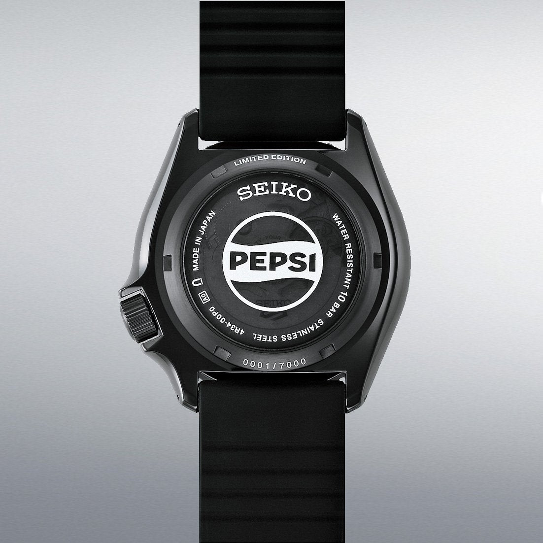 Seiko 5 Sport x Pepsi Limited Edition 2025- BLACK SSK047K1