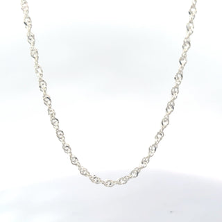 Sterling Silver 2mm Singapore Chain