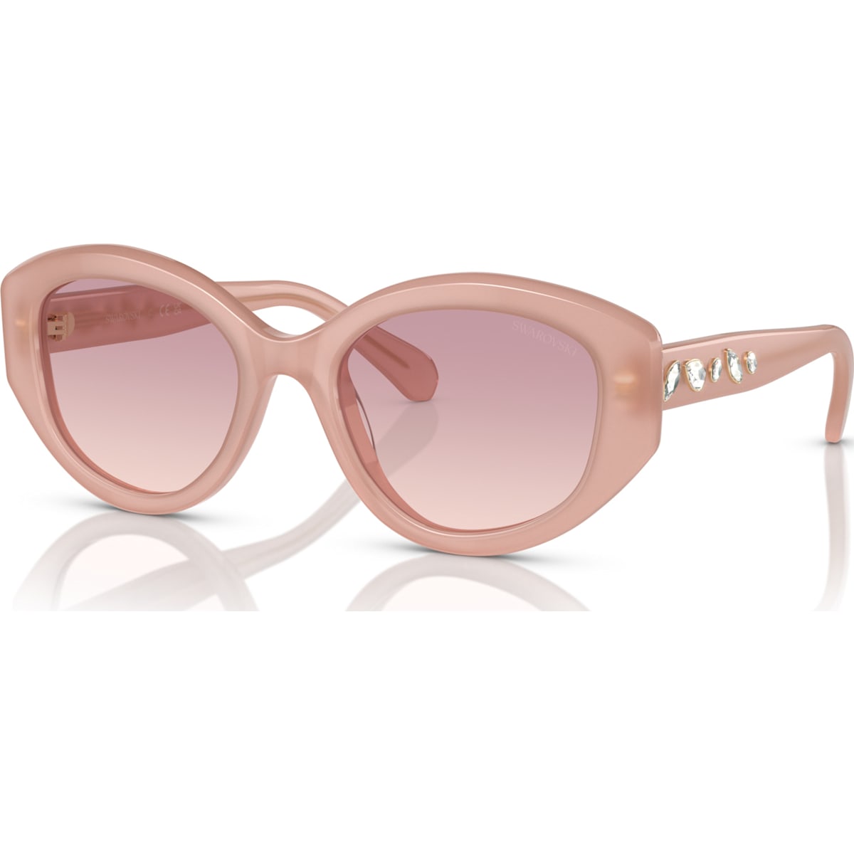 Swarovski Dextera O: Cat Eye Sunglasses Pink 5679541