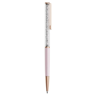 Swarovski - Crystalline Silk ballpoint pen, Pink, Pink lacquered, Rose gold-tone plated 5709614