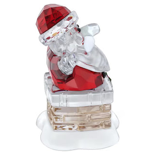 Swarovski - Christmas Holiday Cheers Santa Claus and Chimney 5701507