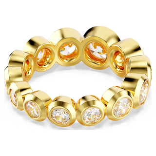 Swarovski - Imber ring, Mixed round cuts, White, Gold-tone plated 5705476