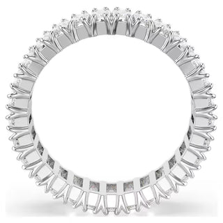 Swarovski - Matrix ring, Baguette cut, White, Silver-tone finish 5714333