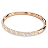 Swarovski - Sublima bangle, Snow pavé, White, Rose gold-tone plated - 5688610