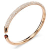 Swarovski - Sublima bangle, Snow pavé, White, Rose gold-tone plated - 5688610