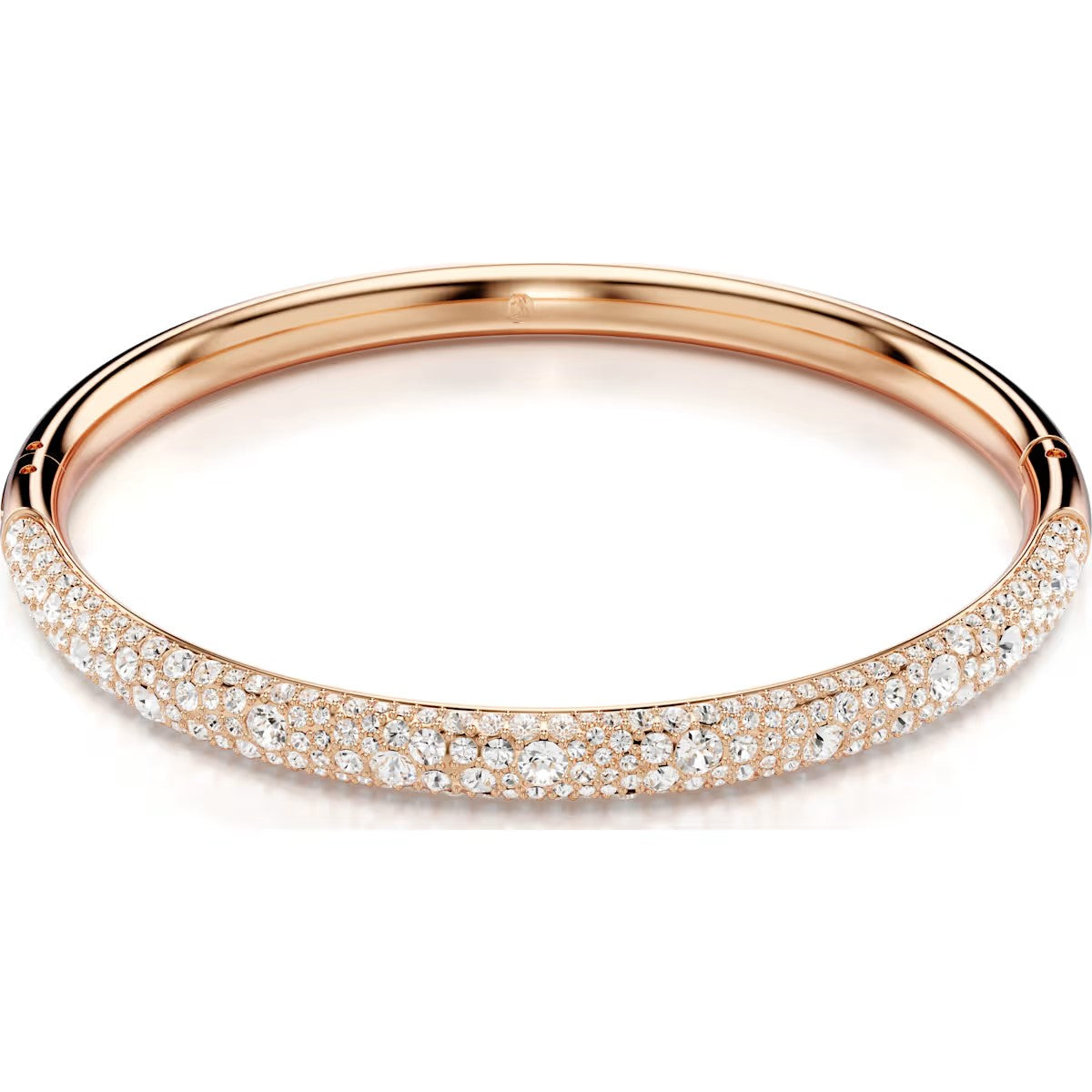 Swarovski - Sublima bangle, Snow pavé, White, Rose gold-tone plated - 5688610