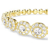 Swarovski - Una Angelic set Round cut, White, Gold-tone plated - 5720506