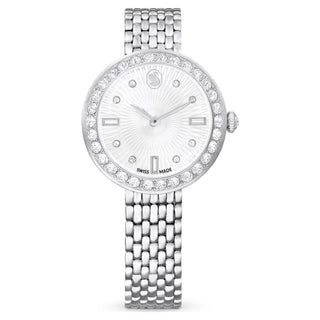 Swarovski Certa watch, Swiss Made, Metal bracelet, Silver tone, Stainless steel 5673022