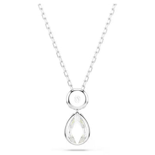 Swarovski Chroma pendant, Mixed cuts, Multicolored, Rhodium plated 5738473