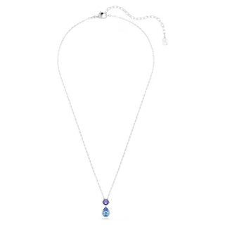 Swarovski Chroma pendant, Mixed cuts, Multicolored, Rhodium plated 5738473