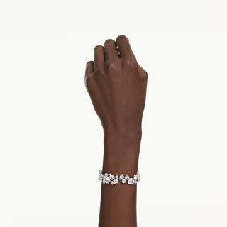 Swarovski Constella Bracelet Mixed cuts, White, Rhodium plated 5722469