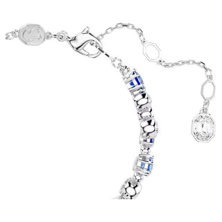Swarovski Constella bracelet Mixed cuts, Blue, Rhodium plated 5722479