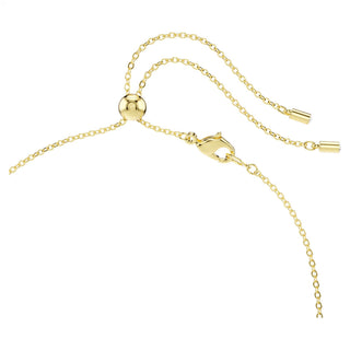 Swarovski Constella necklace Mixed cuts, Green, Gold-tone plated 5732247