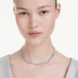 Swarovski Constella necklace Mixed cuts, White, Rhodium plated 5732255