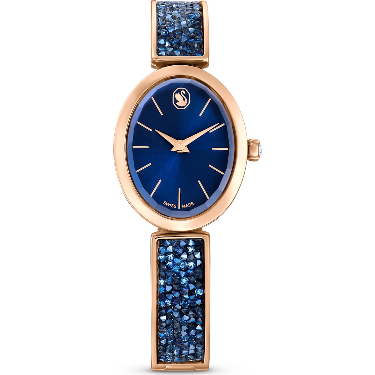 Reloj Swarovski Crystal Rock Oval Azul - 5656822 