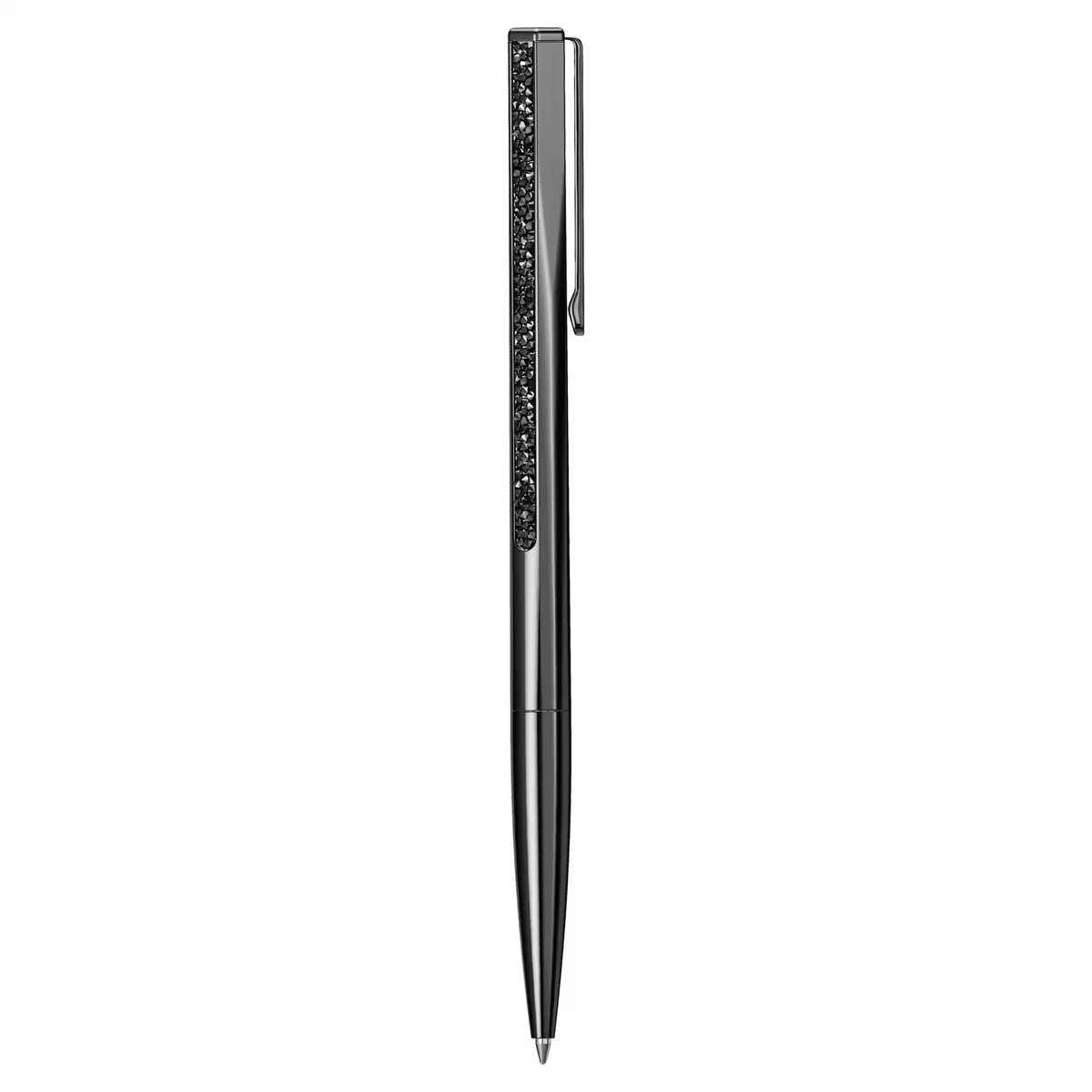 Swarovski Crystal Shimmer ballpoint pen, Black, Black lacquered 5678184