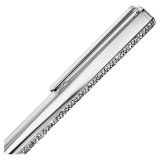 Swarovski Crystal Shimmer ballpoint pen, Silver tone, Chrome plated - 5668056