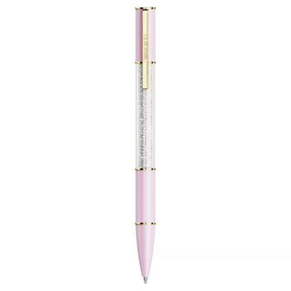 Swarovski Crystalline Lustre ballpoint pen, Pink, Gold-tone plated 5693725