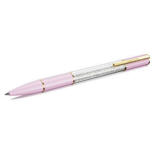 Swarovski Crystalline Lustre ballpoint pen, Pink, Gold-tone plated 5693725