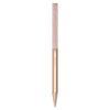 Swarovski Crystalline ballpoint pen, Octagon shape, Rose gold tone, Rose gold-tone plated - 5654065 Discontinued