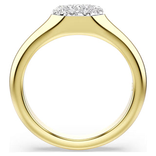 Swarovski Dextera ring, Mixed cuts, White, Gold-tone plated 5732851