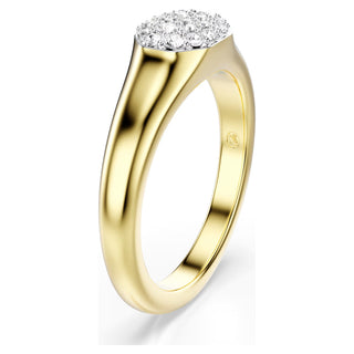 Swarovski Dextera ring, Mixed cuts, White, Gold-tone plated 5732851
