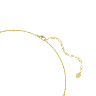 Swarovski Gema necklace, Mixed cuts, Multicolored, Gold-tone plated 5741584